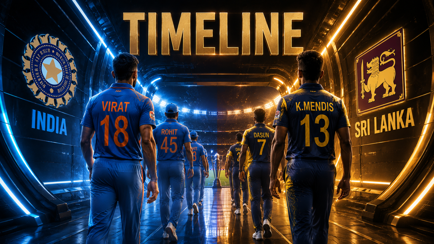 Read more about the article India National Cricket Team Vs Sri Lanka National Cricket Team Timeline