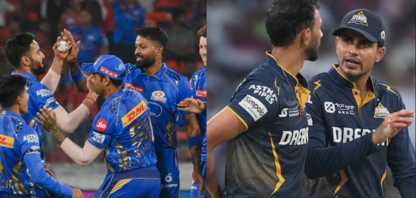 Mumbai Indians Vs Gujarat Titans Timeline